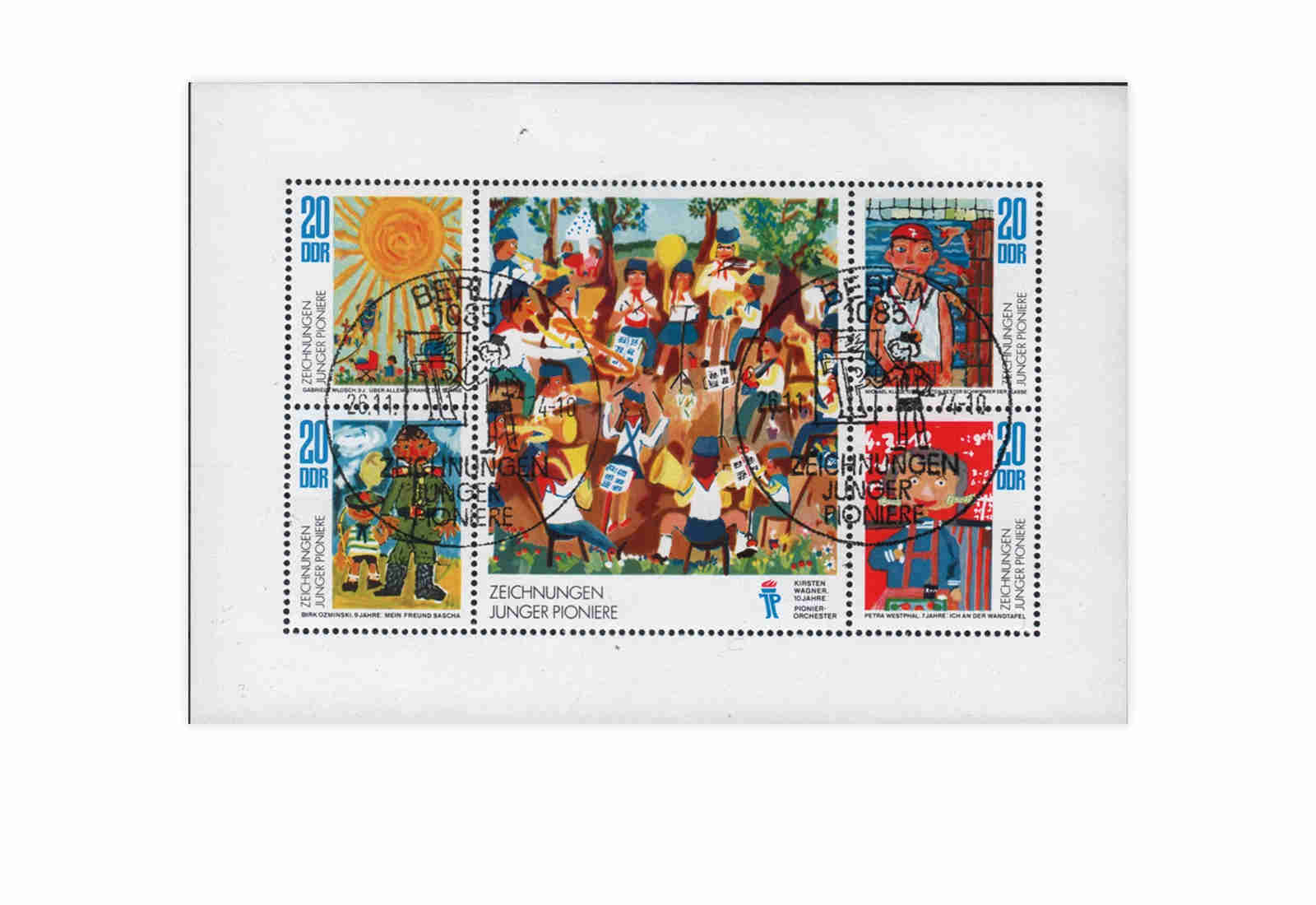 DDR Kleinbogen Mi.Nr. 1991-1994 gest.