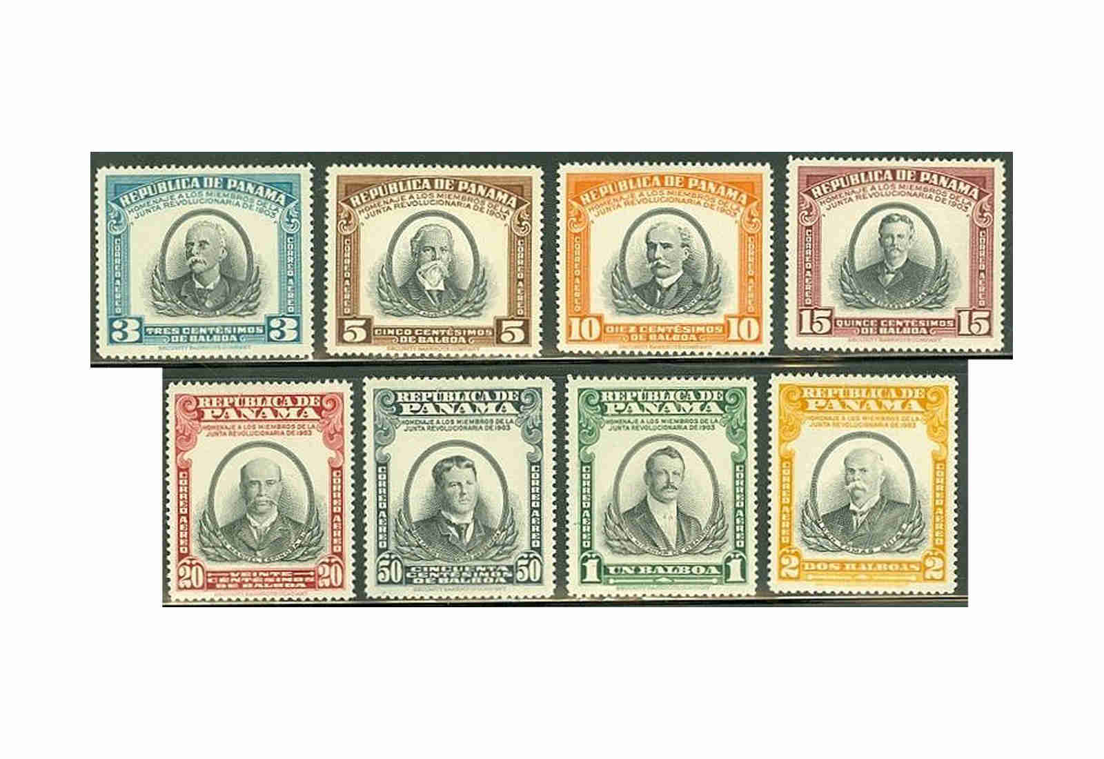 Panama 150 Briefmarken postfrisch und gestempelt