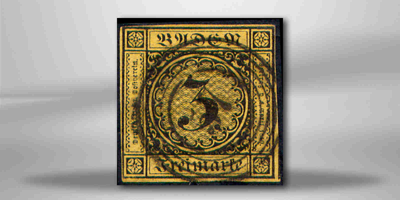 Briefmarke Altdeutschland Baden Freimarke 1851 Michel-Nr. 2 a gestempelt 
 