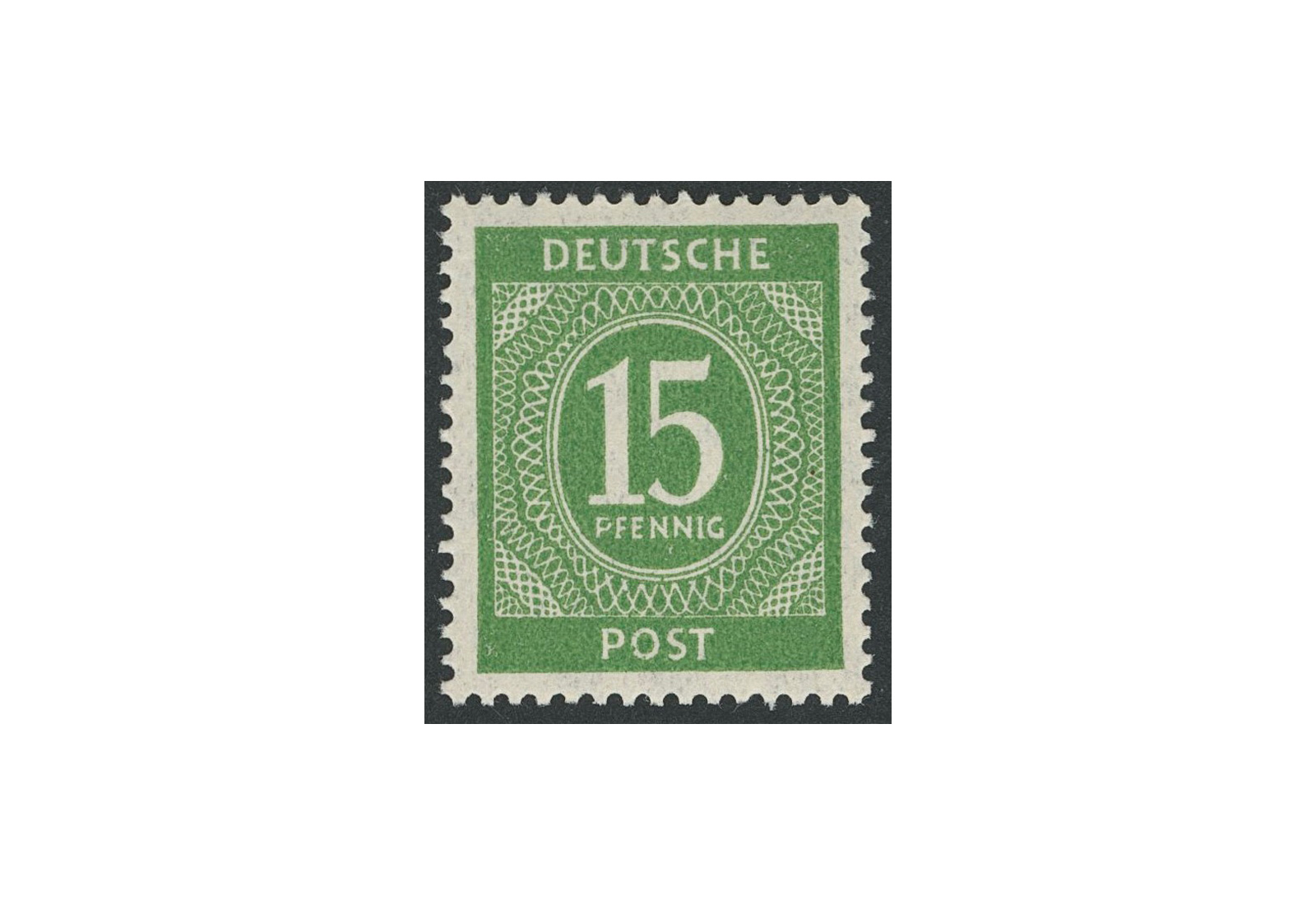 Briefmarke Alliierte Besetzung Kontrollrat I 1946 Michel-Nr. 922 c postfrisch