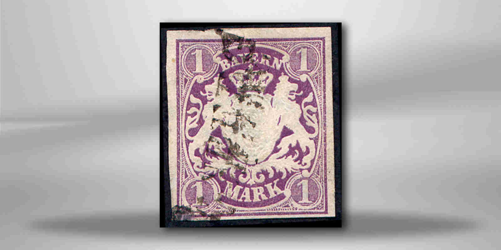 Briefmarke Altdeutschland Bayern Freimarke 1874 Michel-Nr. 30 gestempelt