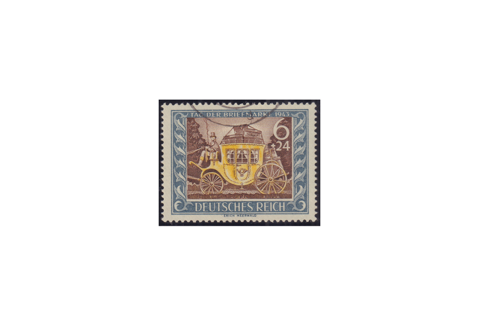 Deutsches Reich Michel-Nr. 828 gestempelt