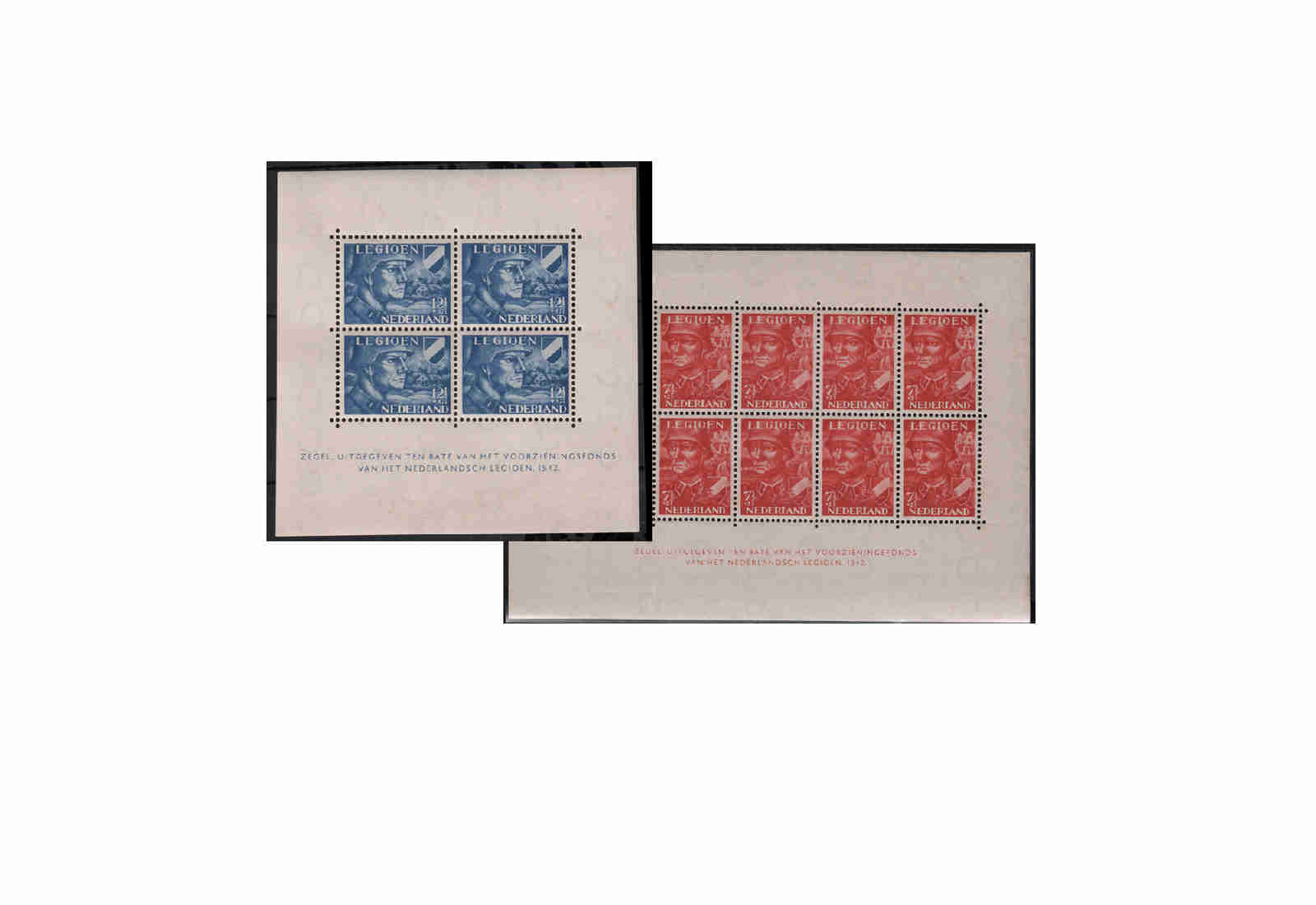 Niederlande Block 1 + 2 postfrisch