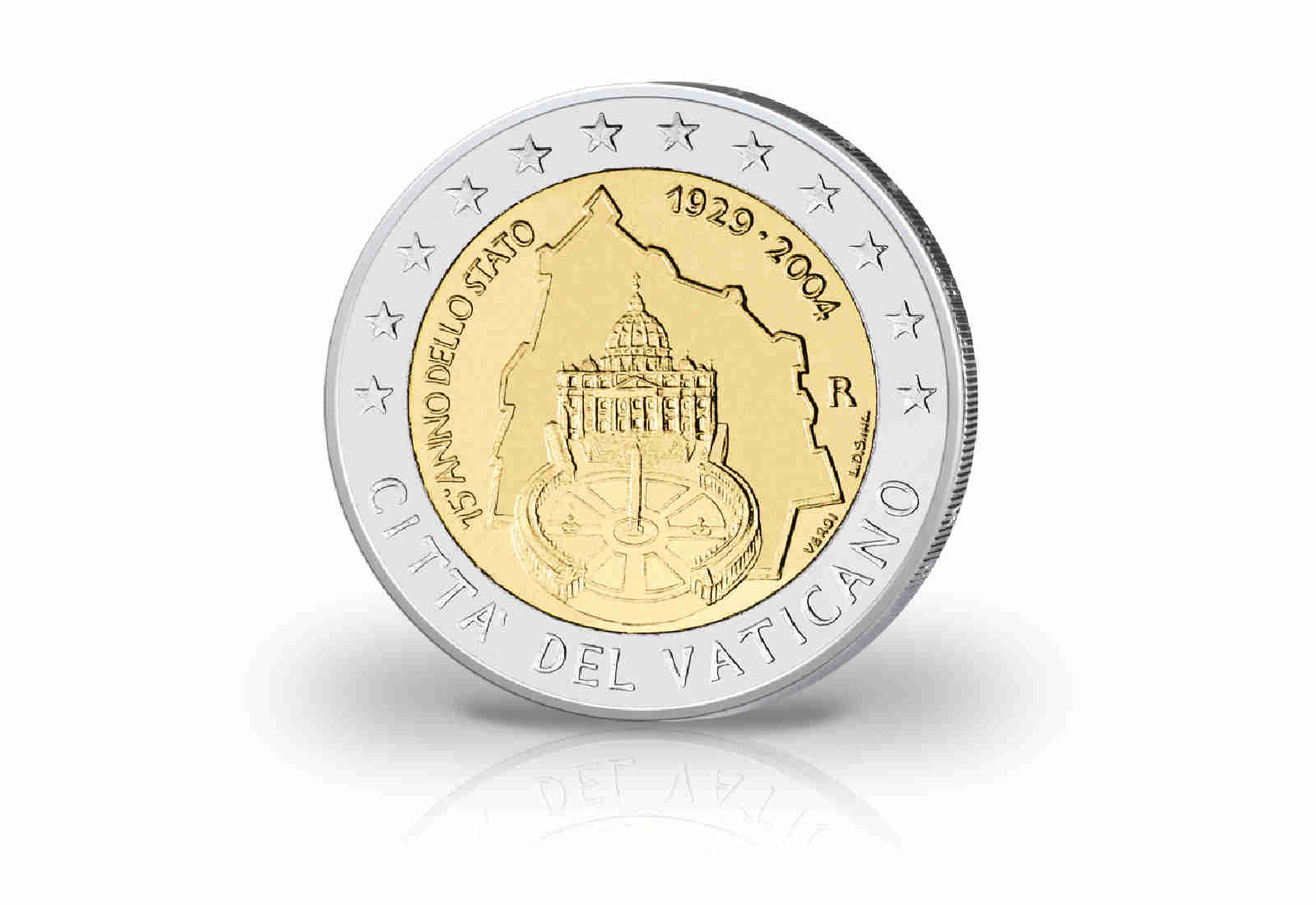 2 Euro 2004 Vatikan Vatikanstadt st im Blister