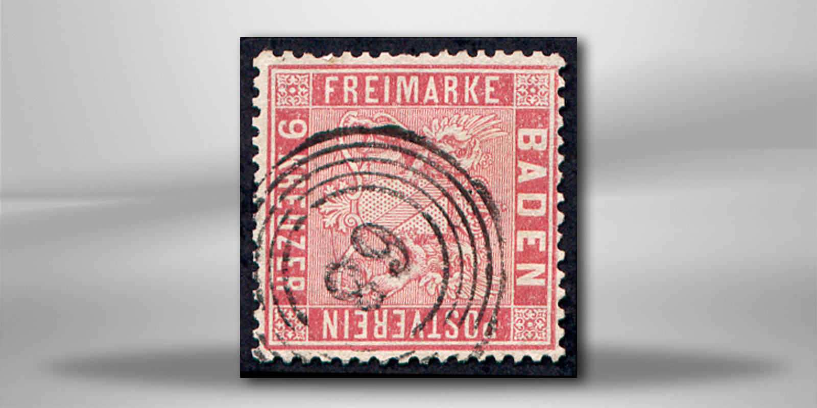 Briefmarke Altdeutschland Baden Freimarke 1861 Michel-Nr. 12 gestempelt