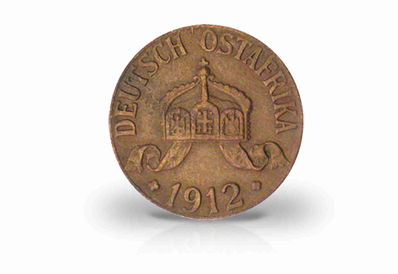 1 Heller Deutsch-Ostafrika 1904 - 1913 ss-vz Jaeger-Nr. 716
