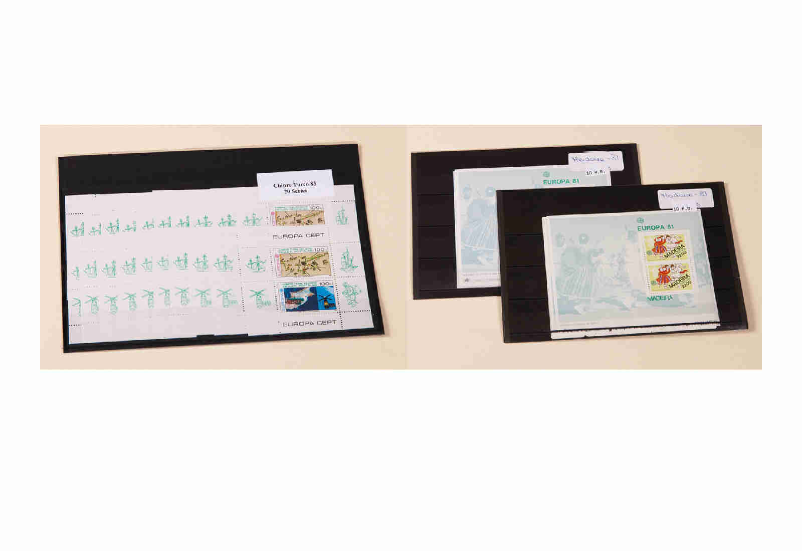 Briefmarken CEPT 10 verschiedene Blocks postfrisch per 20 Stück
