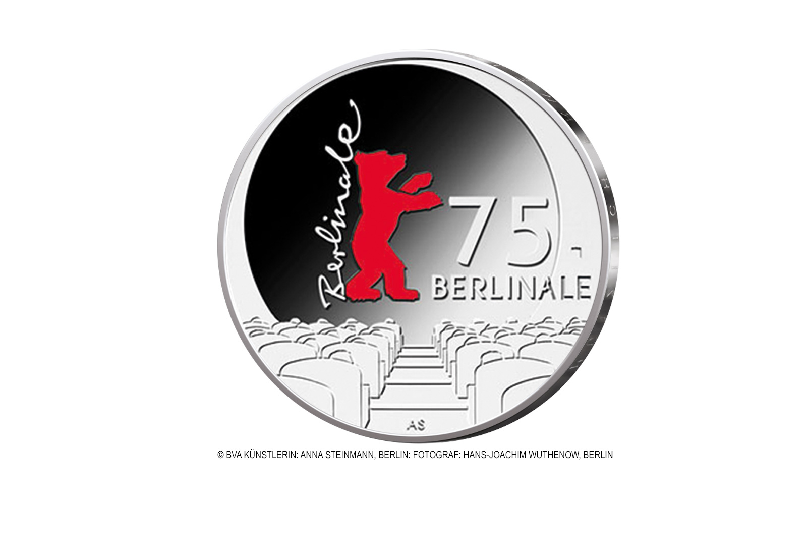 20 Euro Silbermünze Deutschland 2025 75. Berlinale st