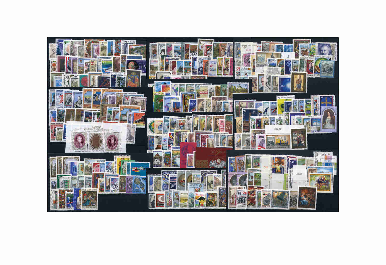 Österreich Jahrgang 1990-1999 Michel Nr. 1978-2301 postfrisch