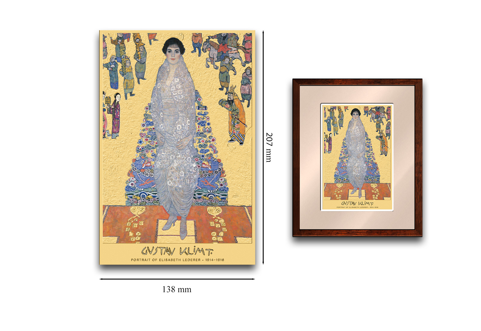 1/10 Goldausgabe Bildnis Elisabeth Lederer Gustav Klimt