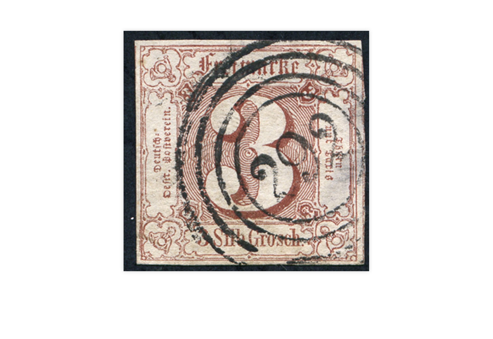 Briefmarke Altdeutschland Thurn und Taxis Freimarke 1859-1861 Michel-Nr. 17 gestempelt