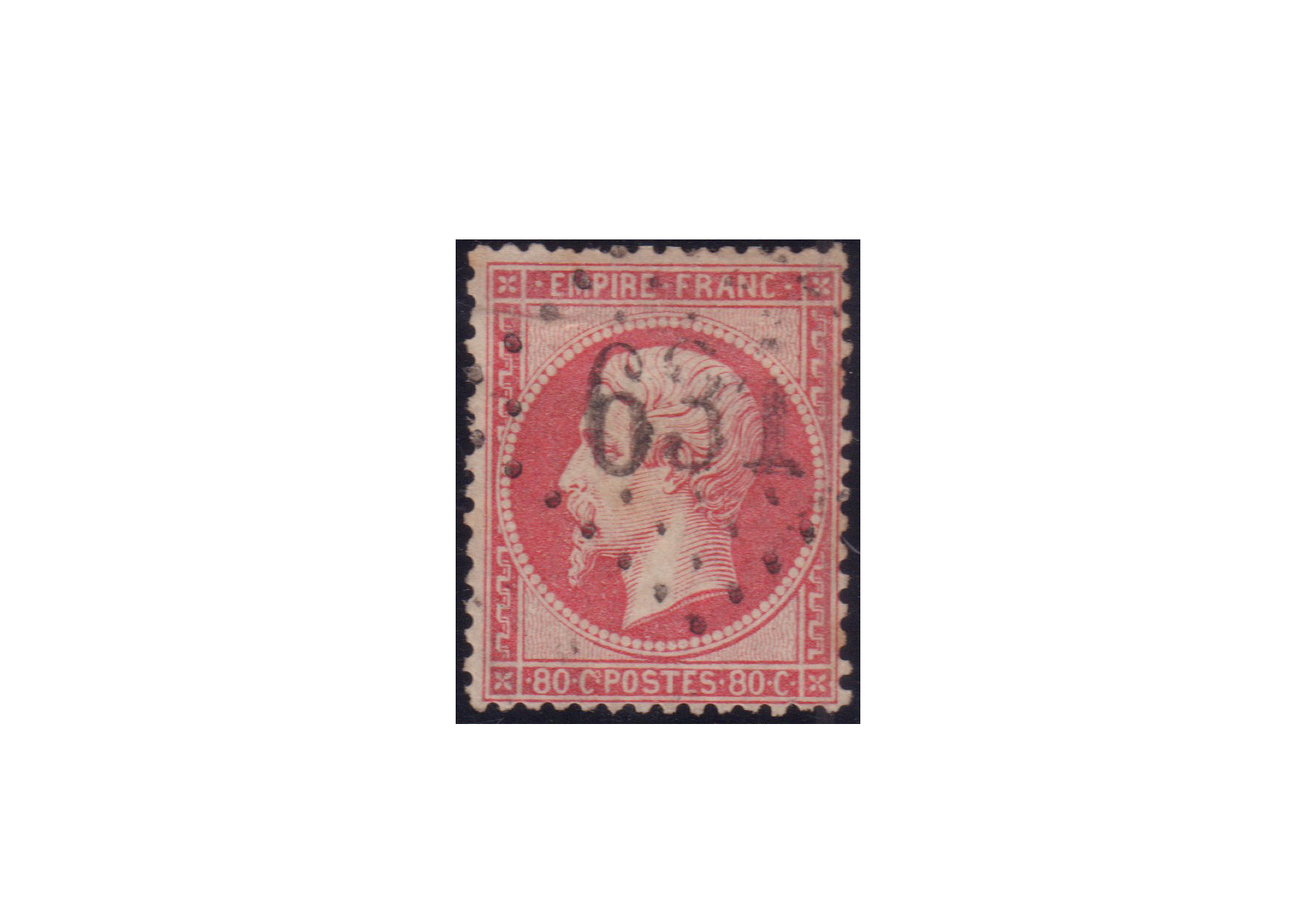 Frankreich Michel-Nr. 23 a gestempelt Kaiserreich 1853-1869