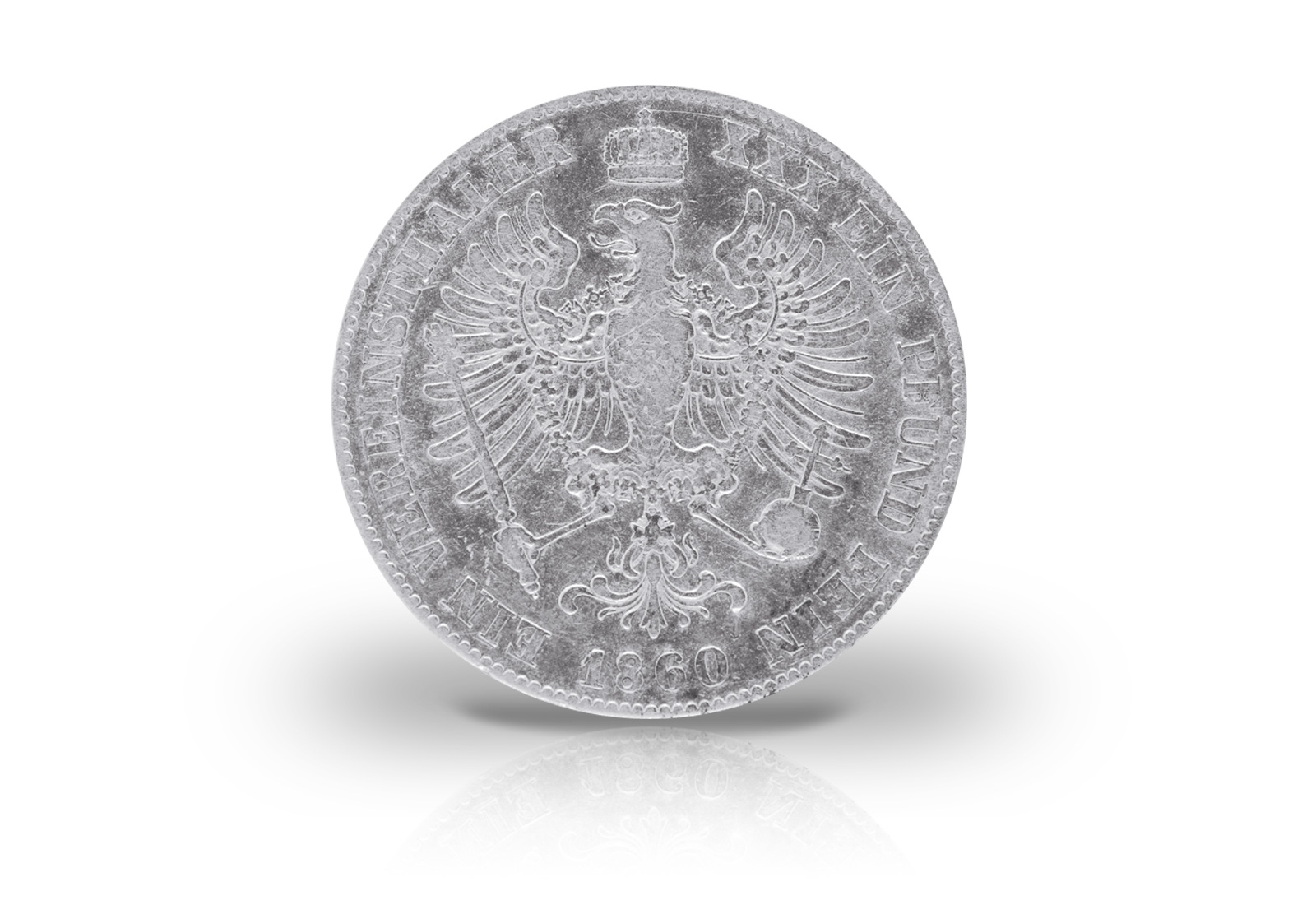 Vereinstaler 1857-1861 Preußen König Friedrich Wilhelm IV. AKS 78 Thun 262