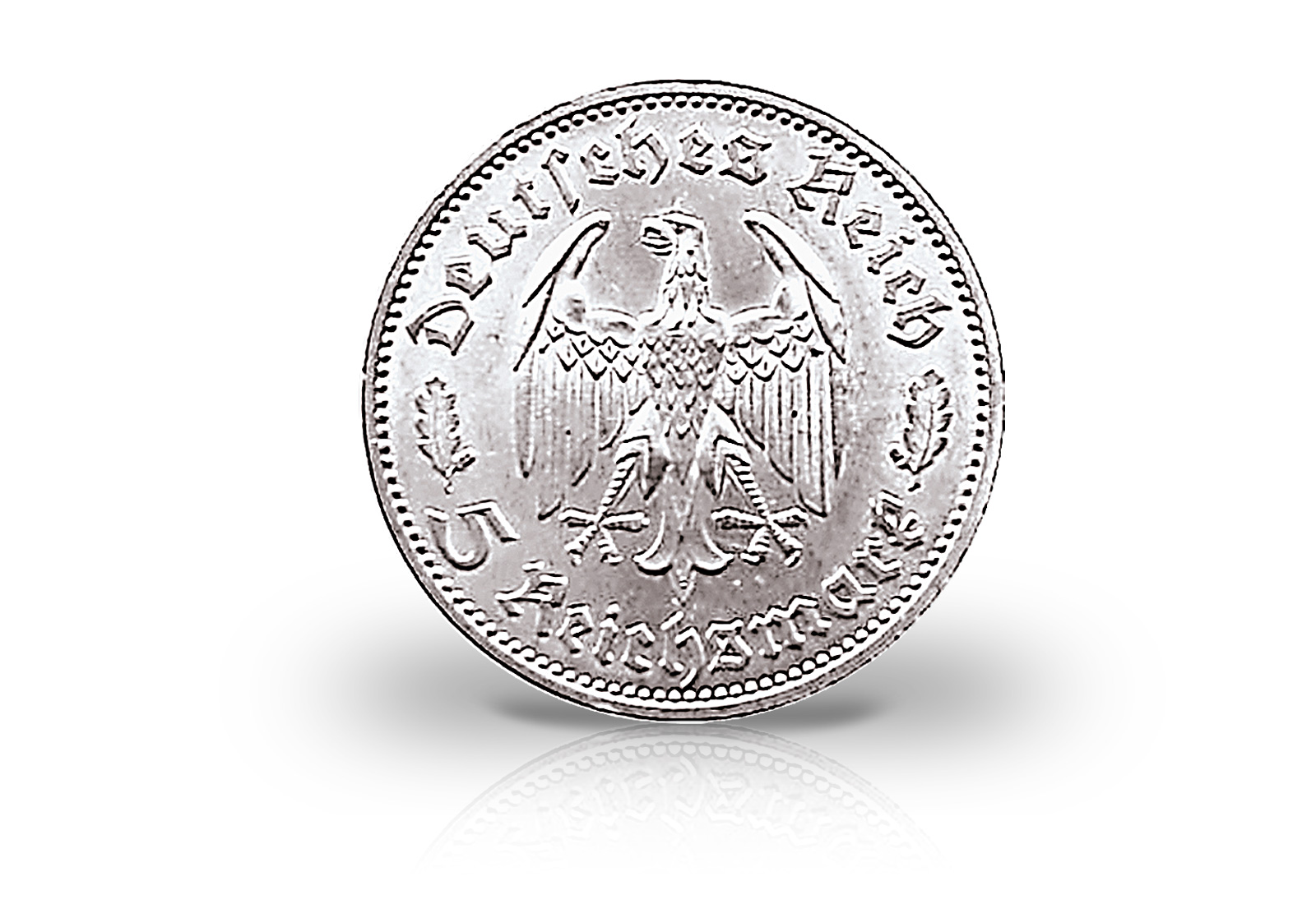 5 Reichsmark 1934 Drittes Reich Schiller