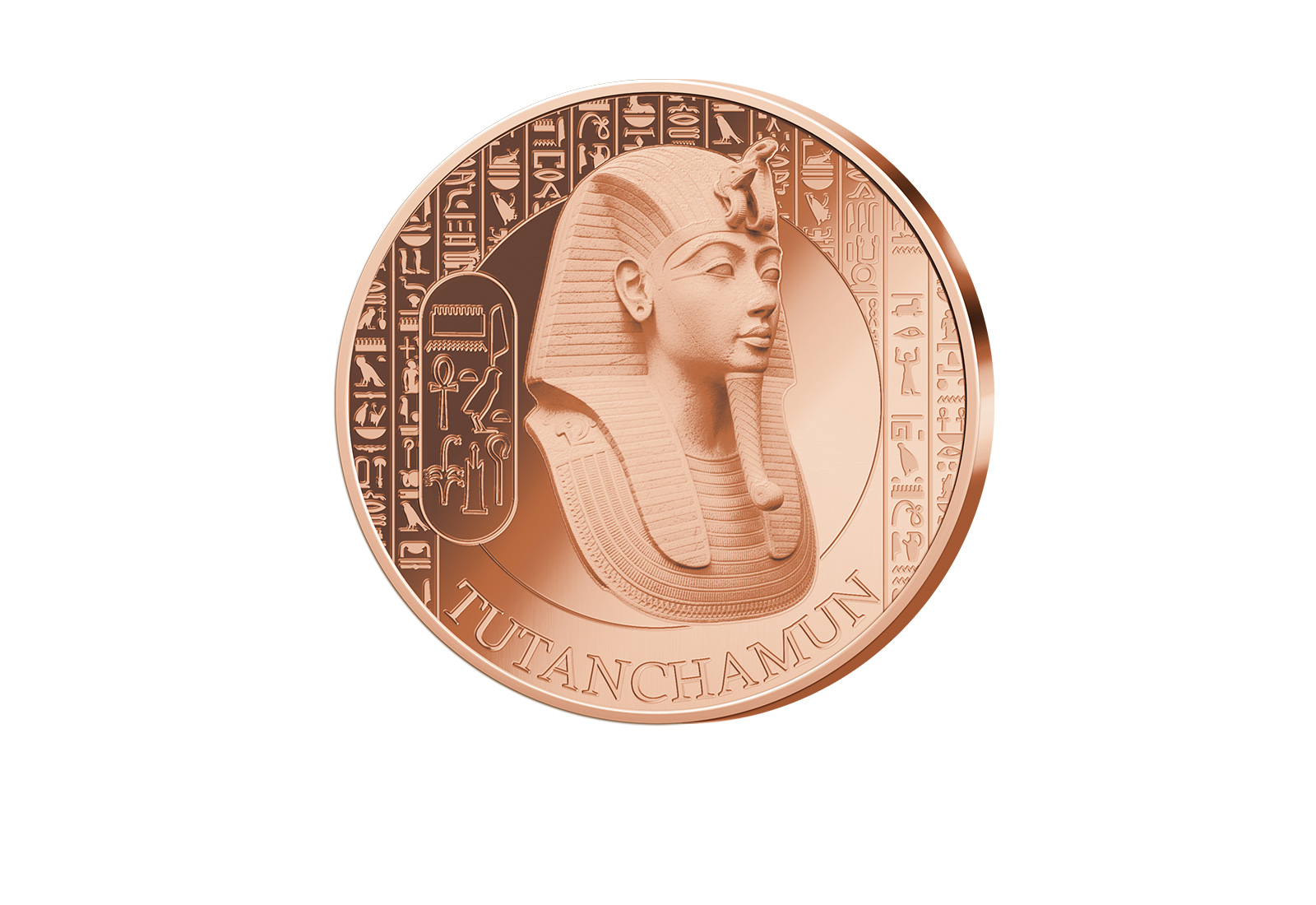 1 oz Kupferausgabe Tutanchamun Ägypten