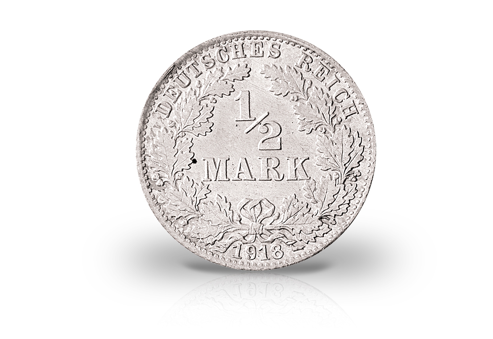 1/2 Mark Silber 1905-1919 Deutsches Kaiserreich
