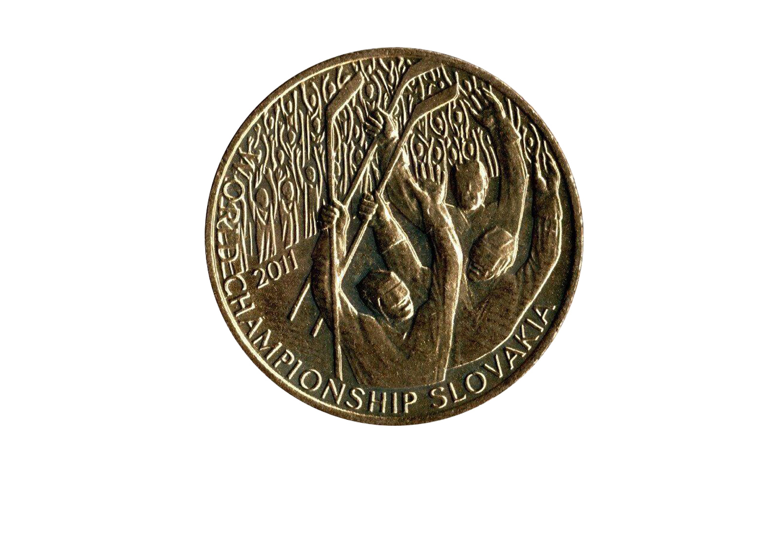 Sonderprägung 2011 Slowakei zur Eishockey-WM