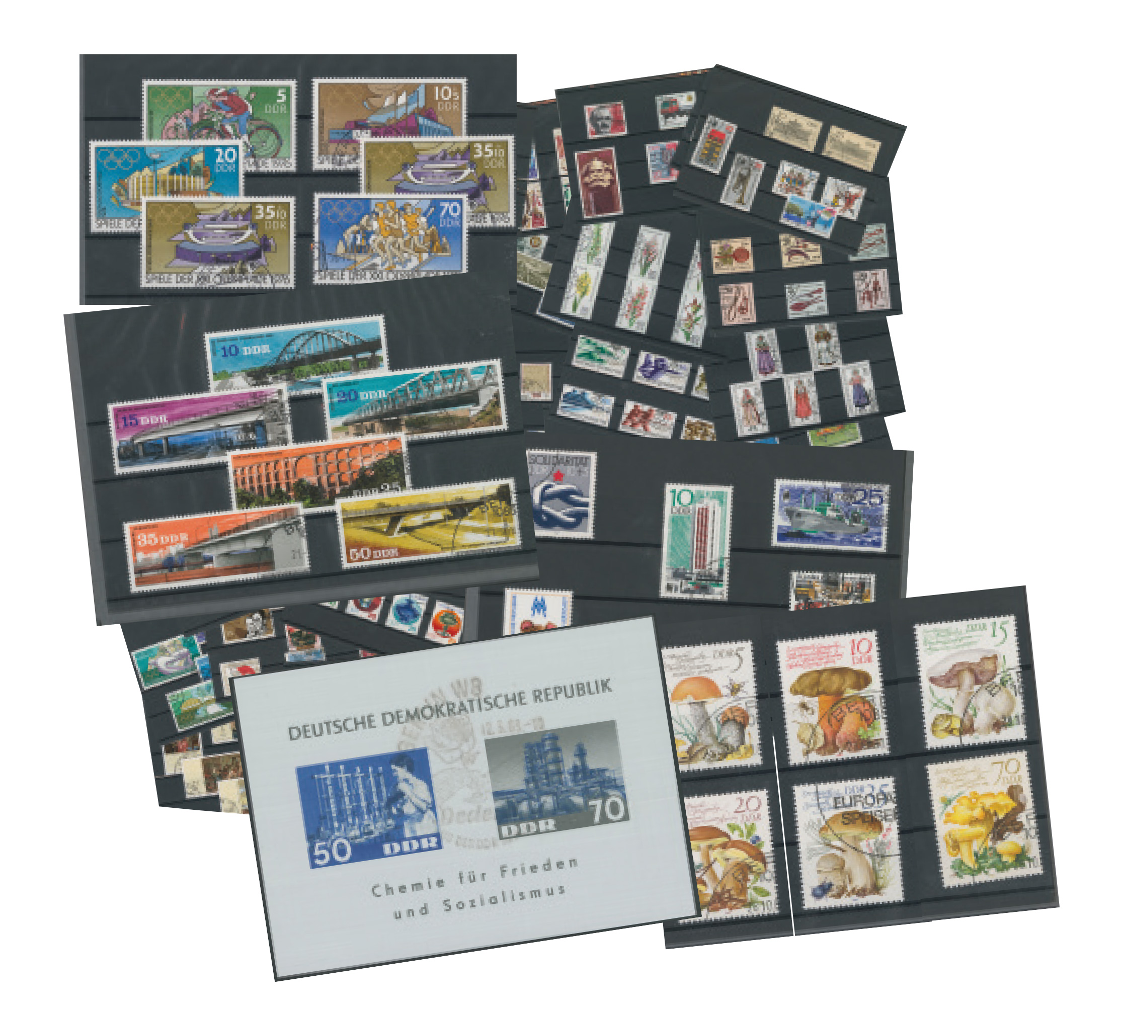 Briefmarken DDR Premium-Lot