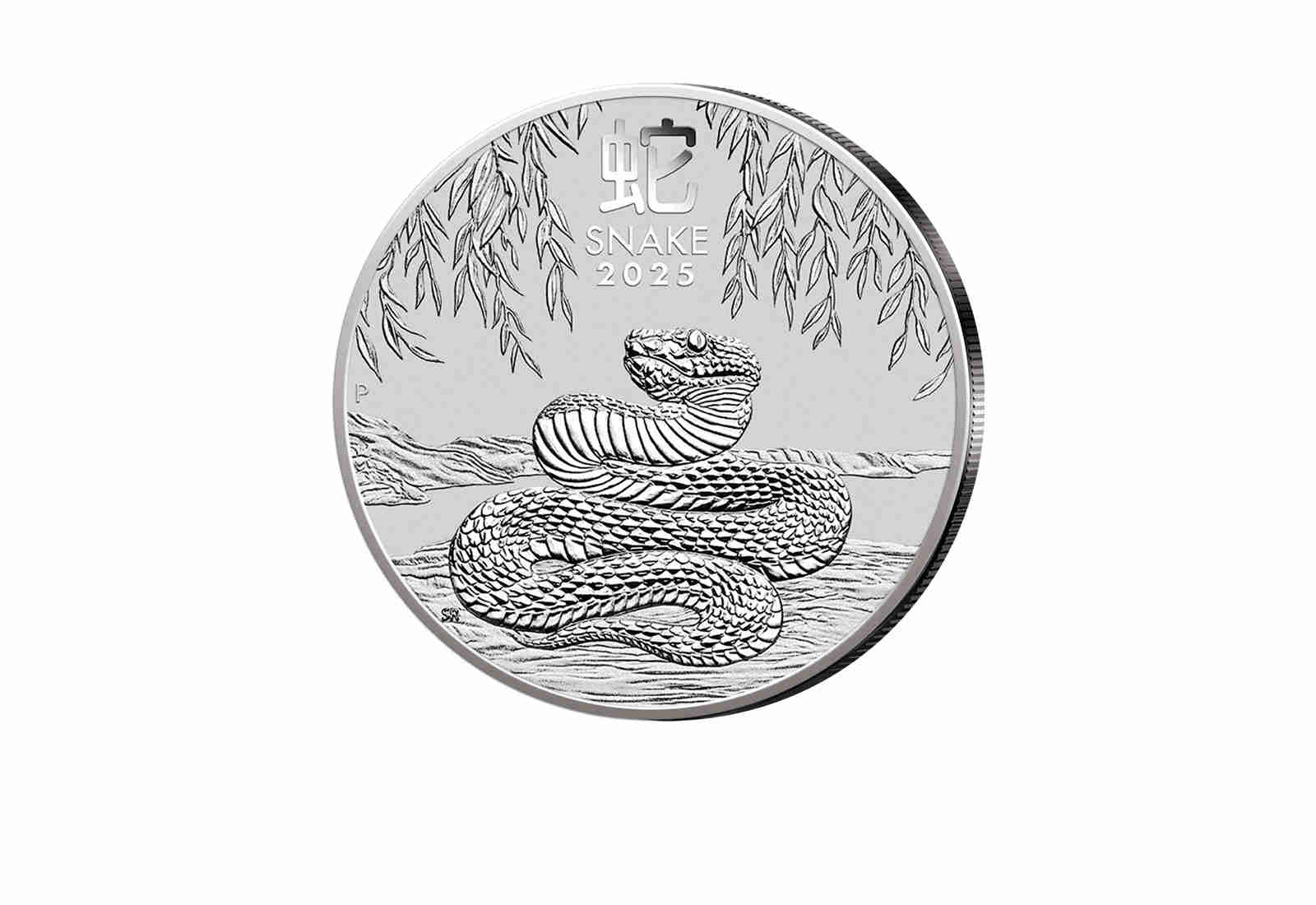 Lunar Serie 1/2 oz Silber 2025 Australien Jahr der Schlange st