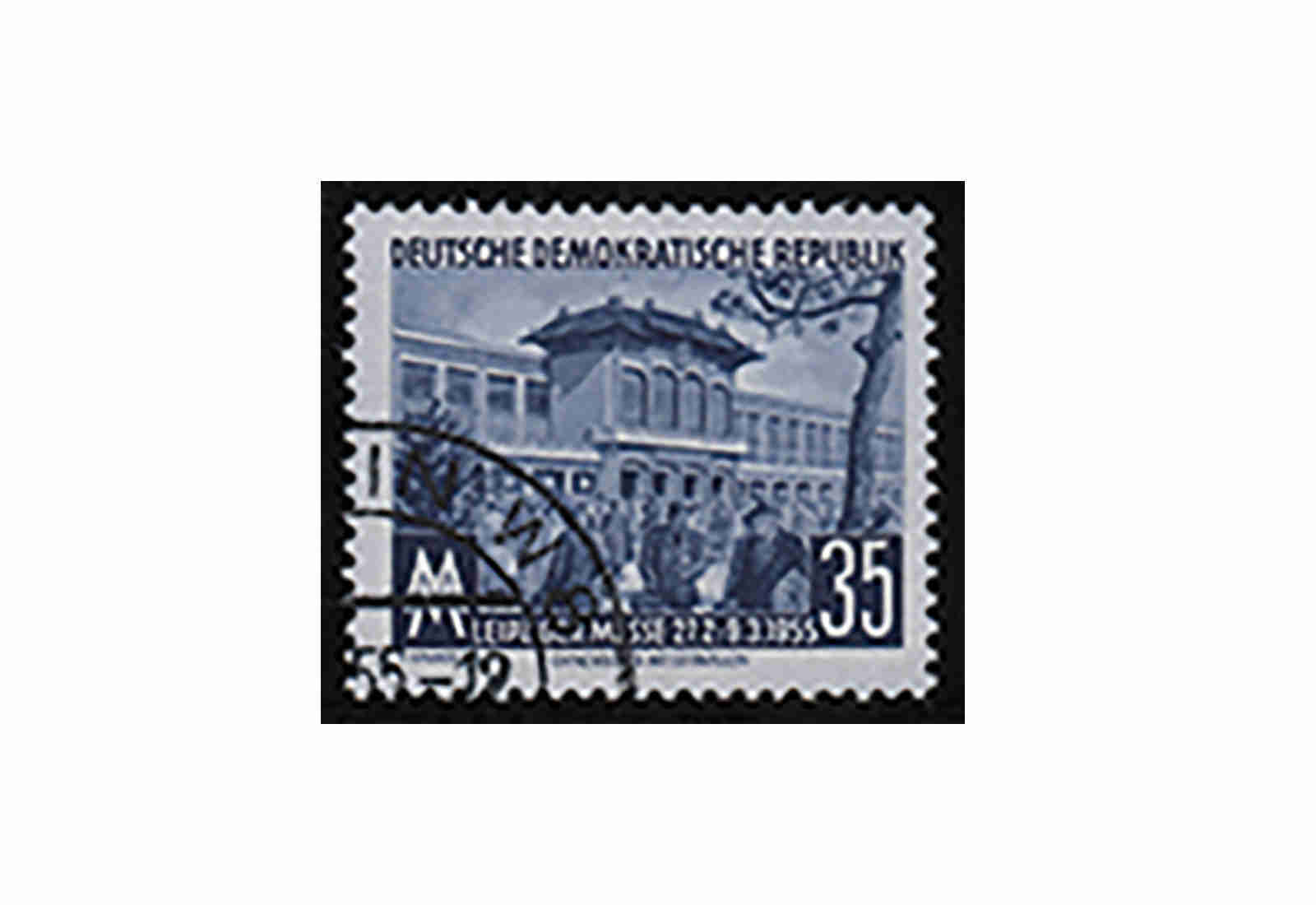 DDR Frühjahrmesse 1955 Michel Nr. 448 a YI gestempelt