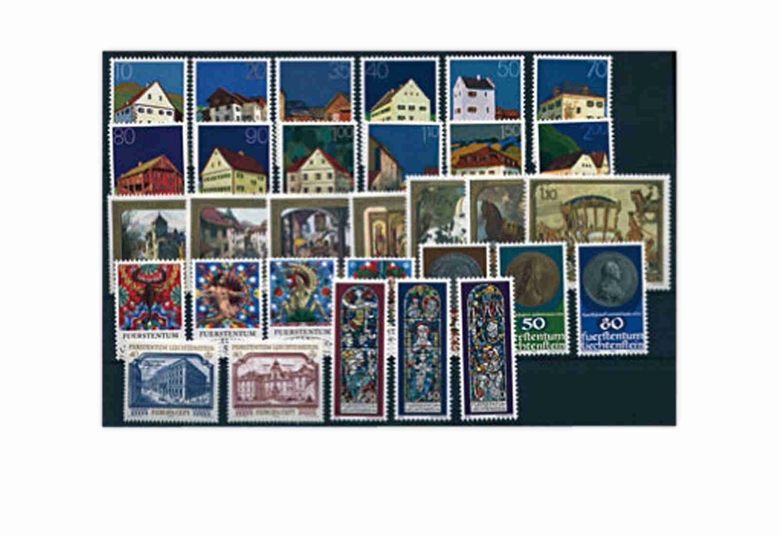 Liechtenstein Jahrgang 1978 gestempelt
