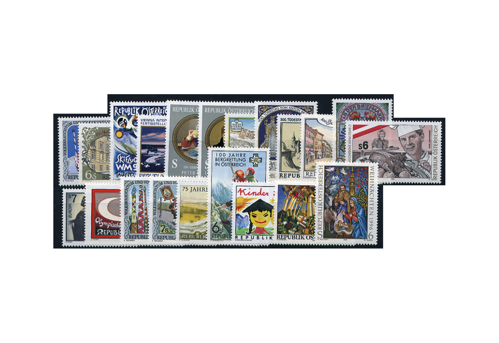 Österreich Jahrgang 1996 postfrisch