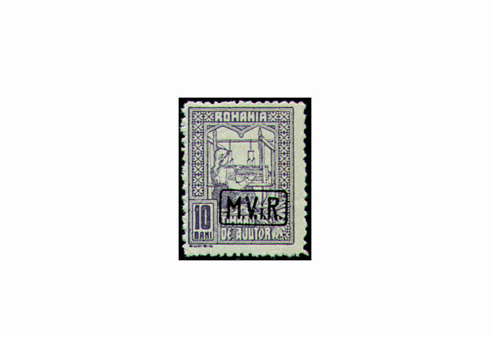 Briefmarke Rumänien Dt. Besetzung I. Weltkrieg Zwangszuschlagsmarke MiNr.: 4 gest.