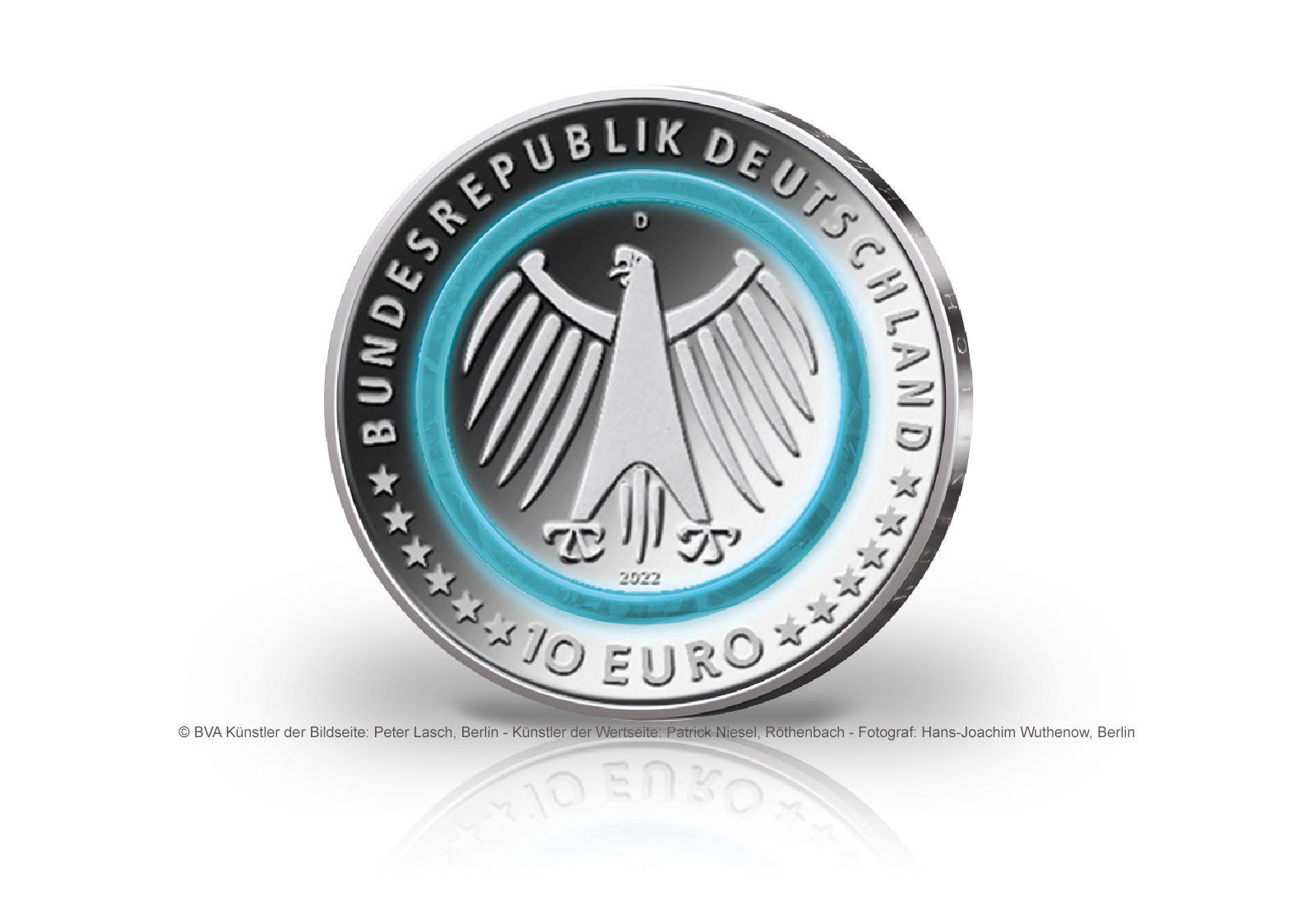 10 Euro 2022 Deutschland Pflege Im Dienst der Gesellschaft st Prägestätte D