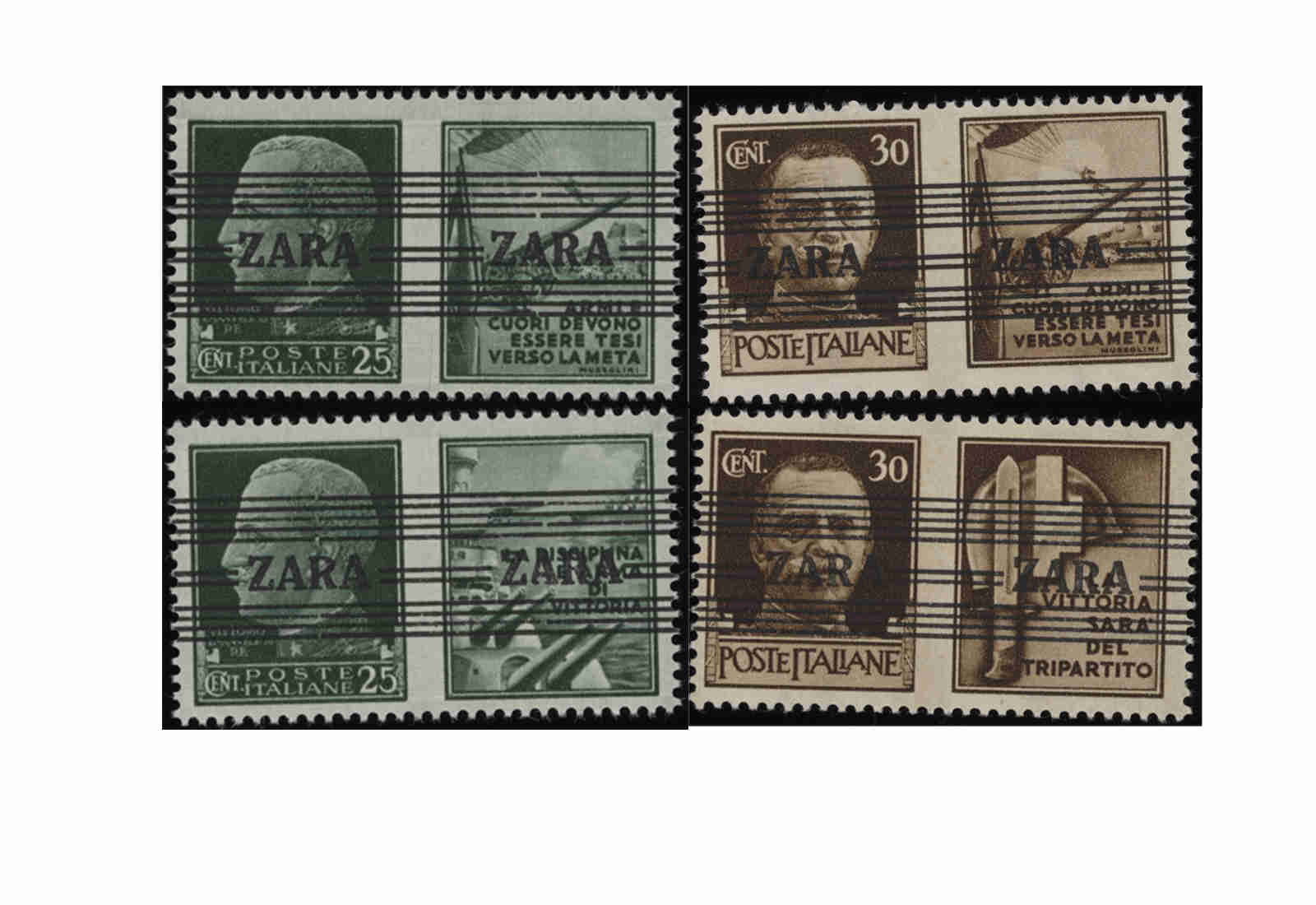 Lot Zara Kriegspropaganda Deutsche Besetzung 1943