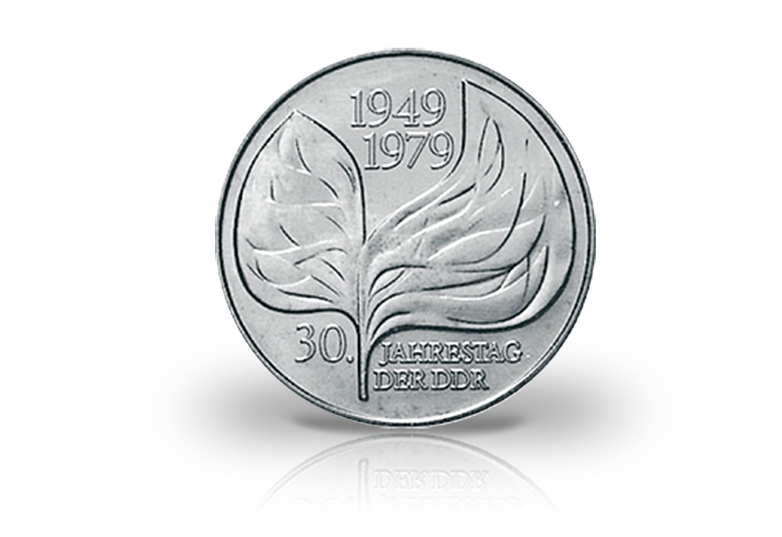 20 Mark 1979 DDR Motivprobe 30 Jahre DDR