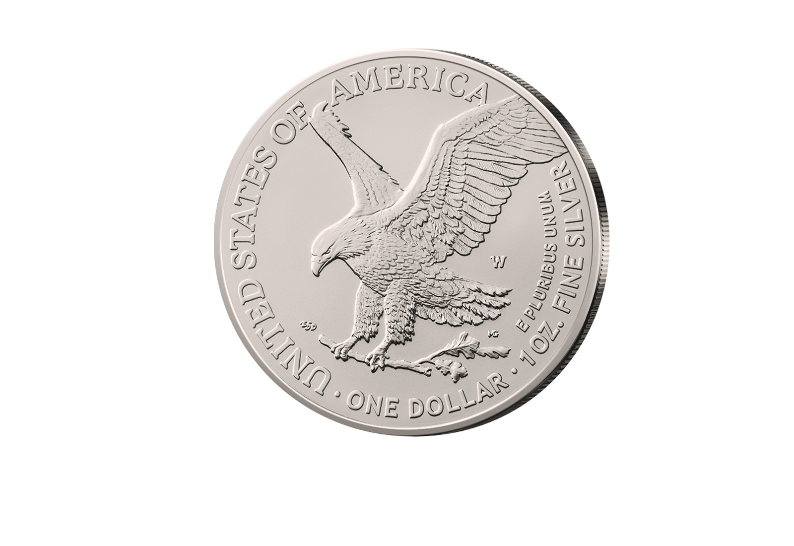 American Eagle 2026 USA - 1 oz Silbermünze mit Palladium veredelt