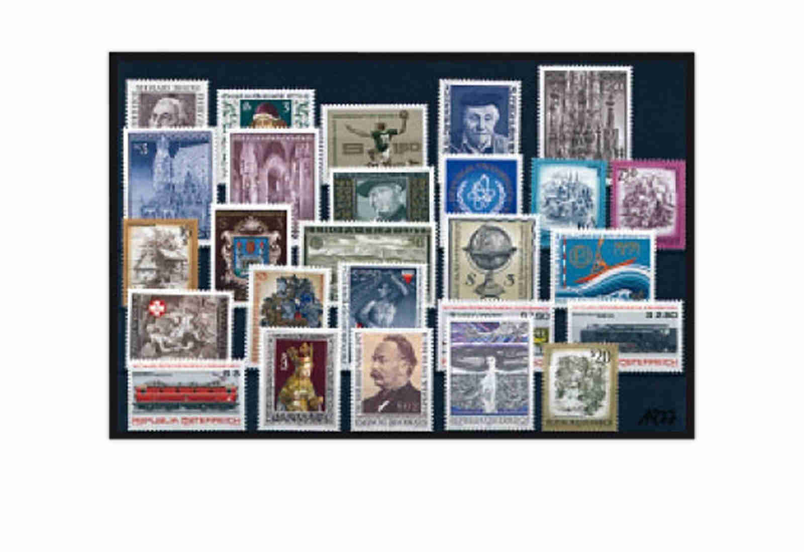 Österreich Jahrgang 1977 postfrisch