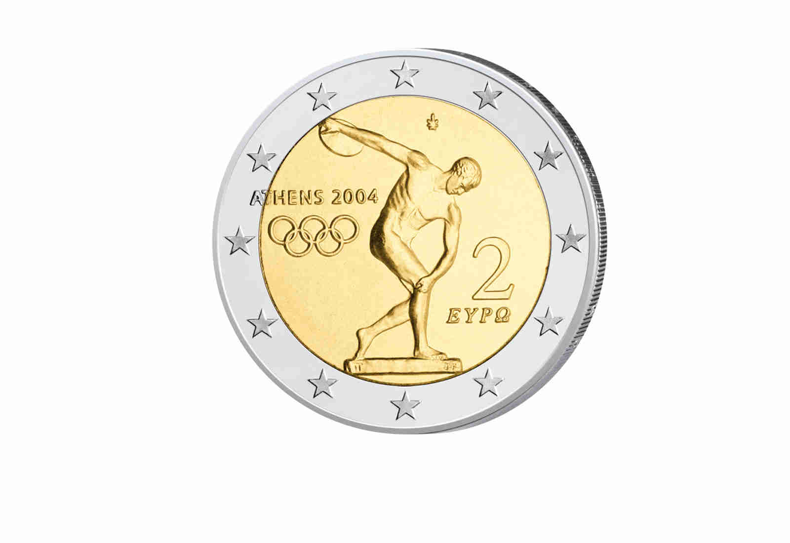 2 Euro 2004 Griechenland Olympische Sommerspiele in Athen