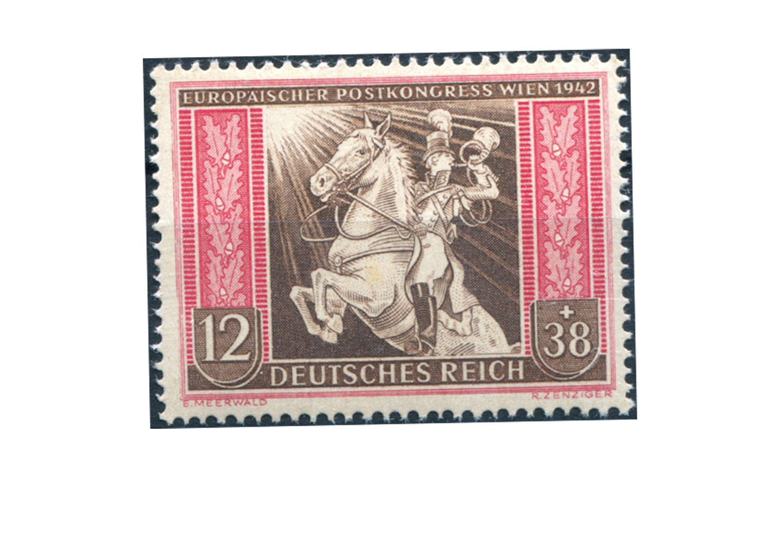 DR Mi.Nr. 822 I** Europäischer Postkongress Wien 1942 mit Sammler-Service