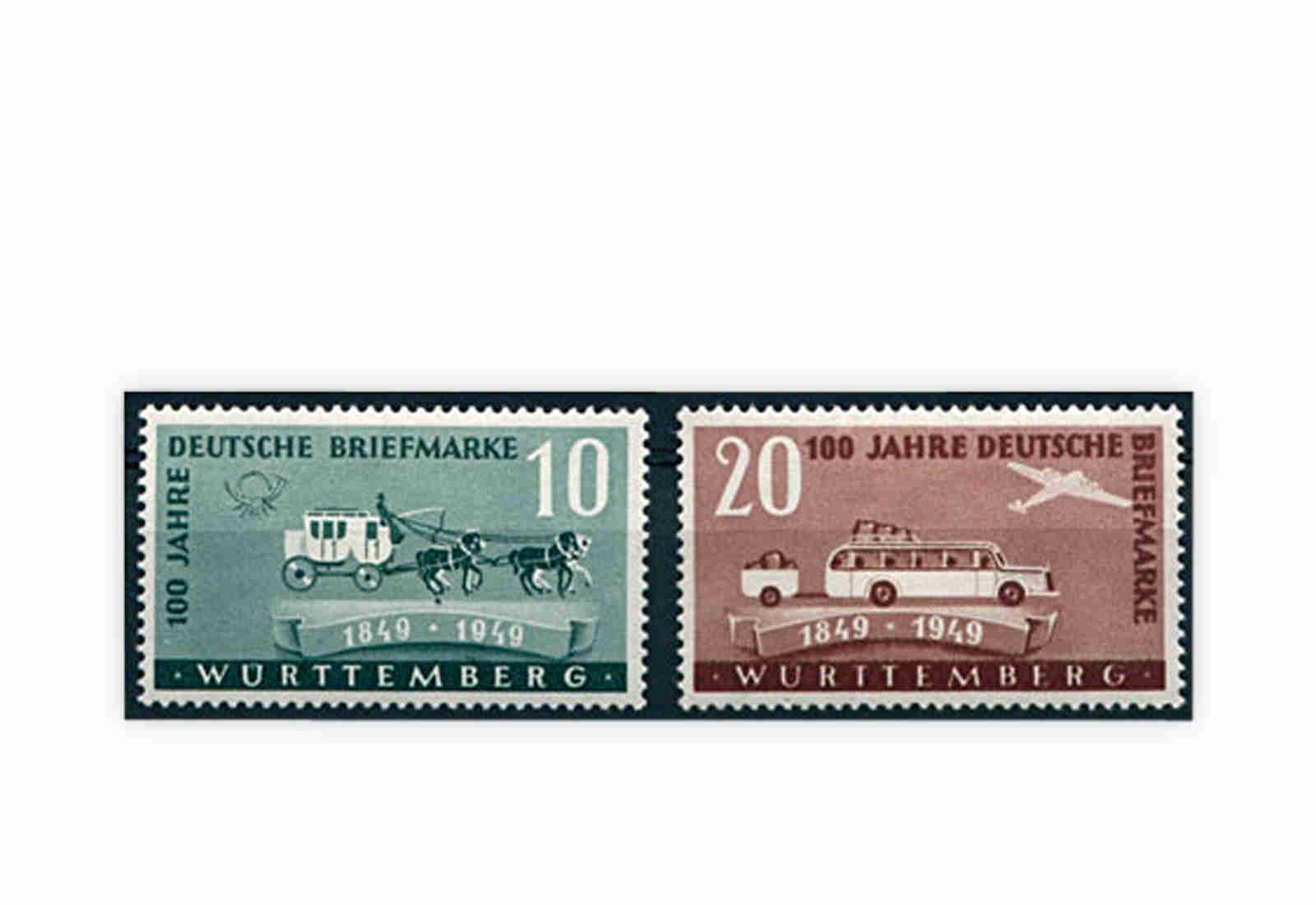 Französische Zone Württemberg Mi.Nr. 49/50 gestempelt