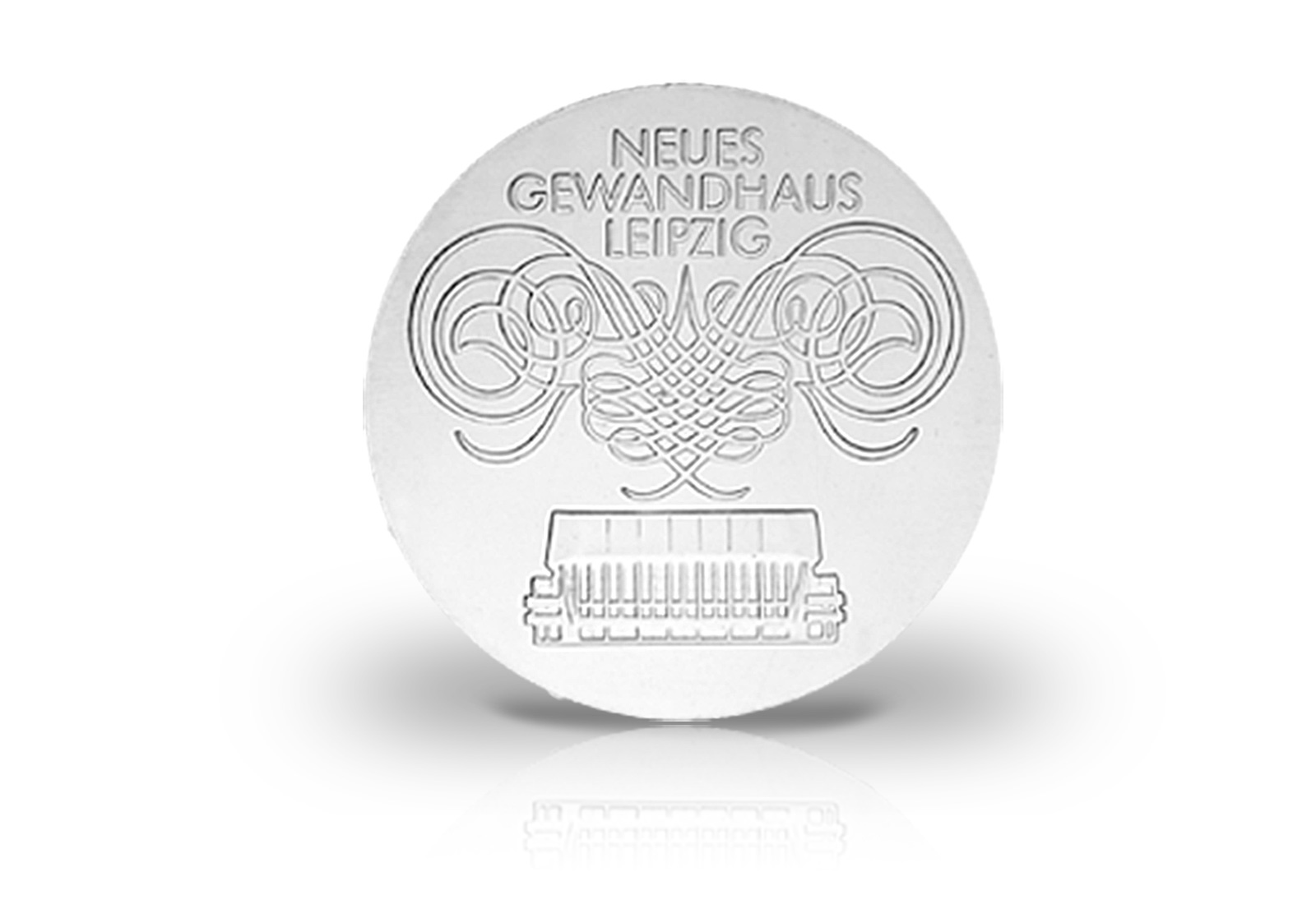 10 Mark Gedenkmünze 1982 DDR Gewandhaus Leipzig Jaeger-Nr. 1583