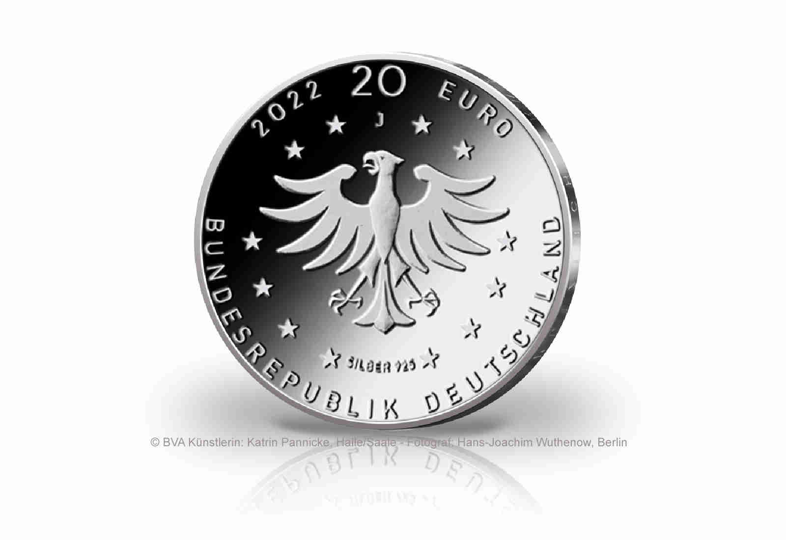 20 Euro Silbermünze 2022 Deutschland Rumpelstilzchen PP