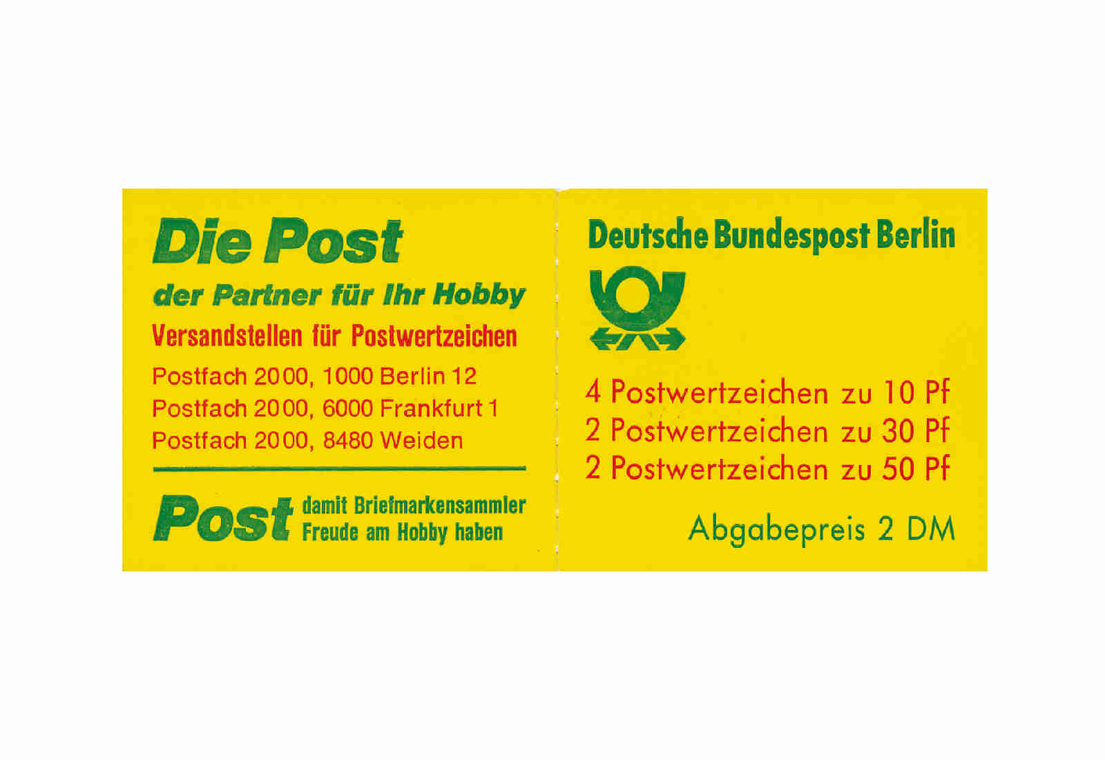 Berlin MH 11 1980 Burgen und Schlösser postfrisch