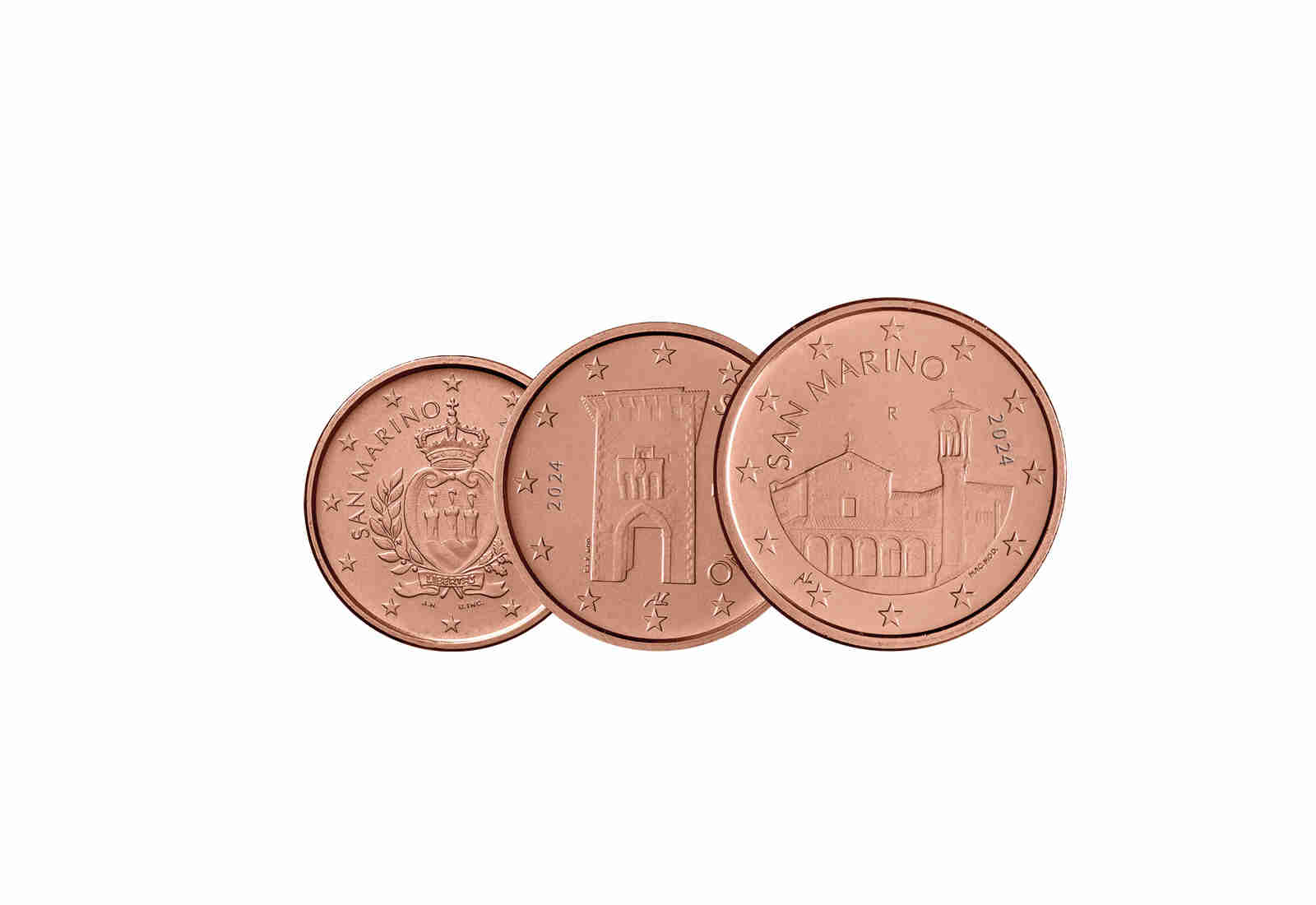 San Marino 1 Cent - 5 Cent Jahrgang unserer Wahl
