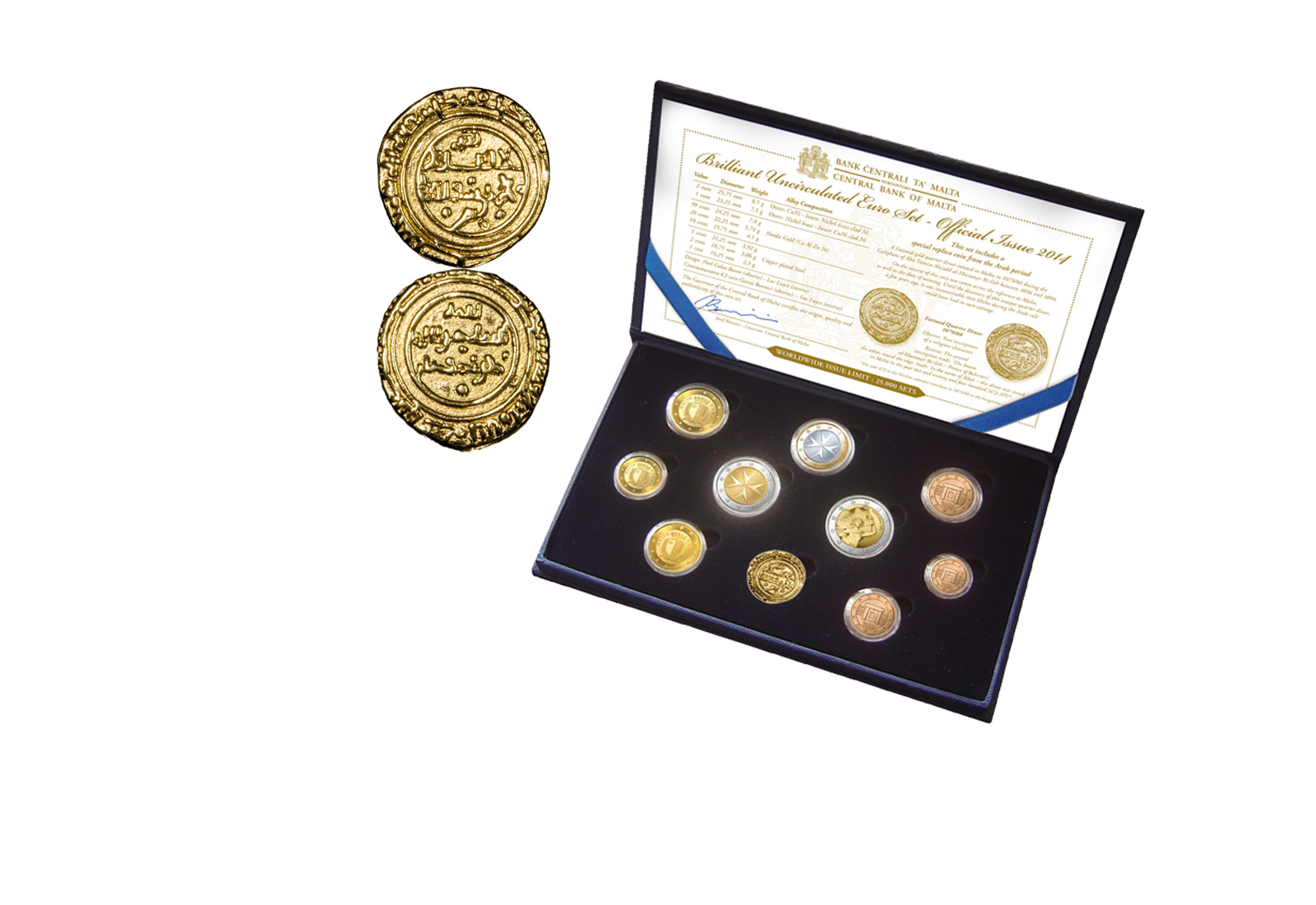 Kursmünzensatz 2014 Malta st inkl. 2 Euro Gedenkmünze