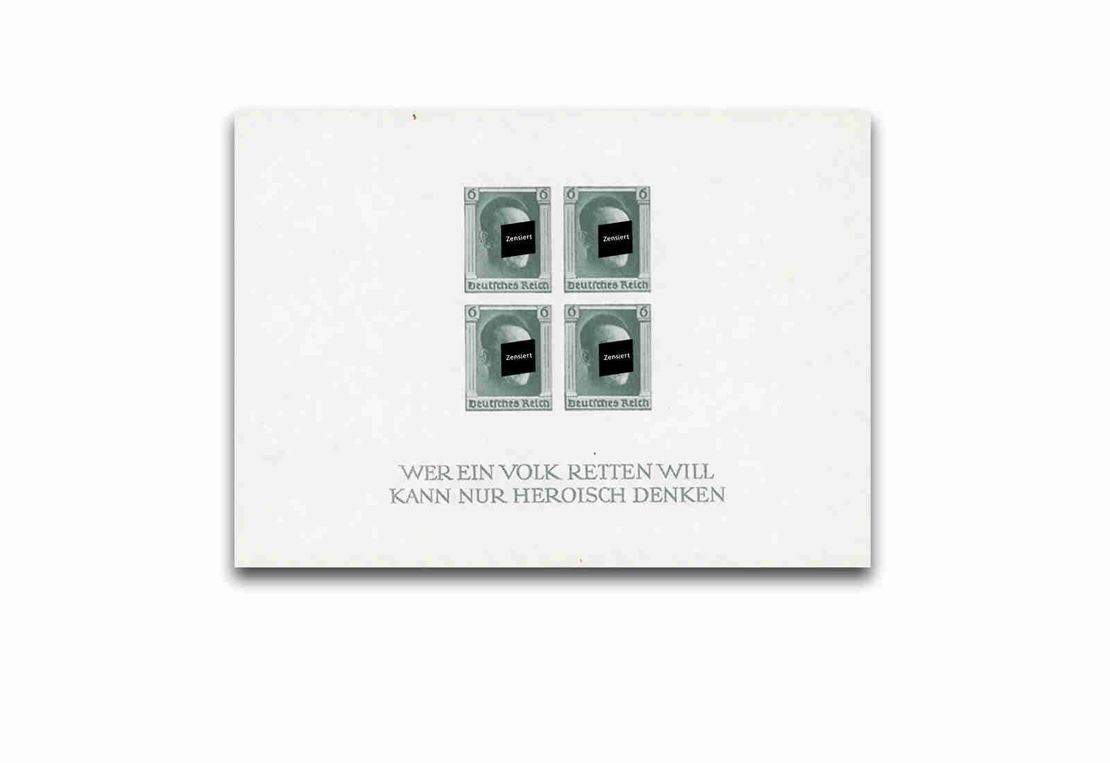 Deutsches Reich Block 8 postfrisch