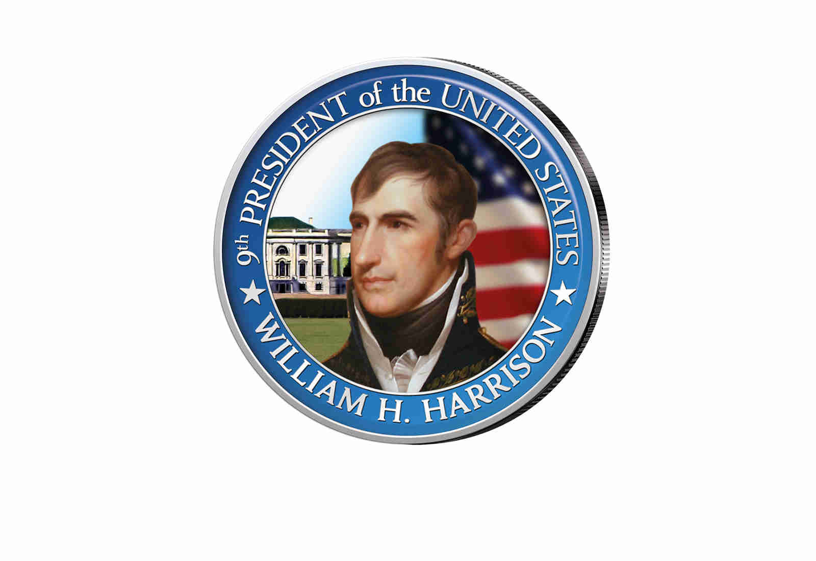 ½ Kennedy-Dollar USA mit Farbapplikation William H. Taft Serie: Presidents of the US