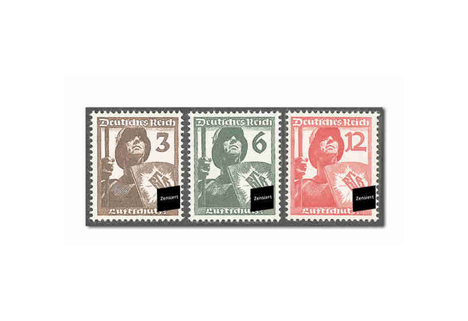 Deutsches Reich Mi.Nr. 643/45 postfrisch
