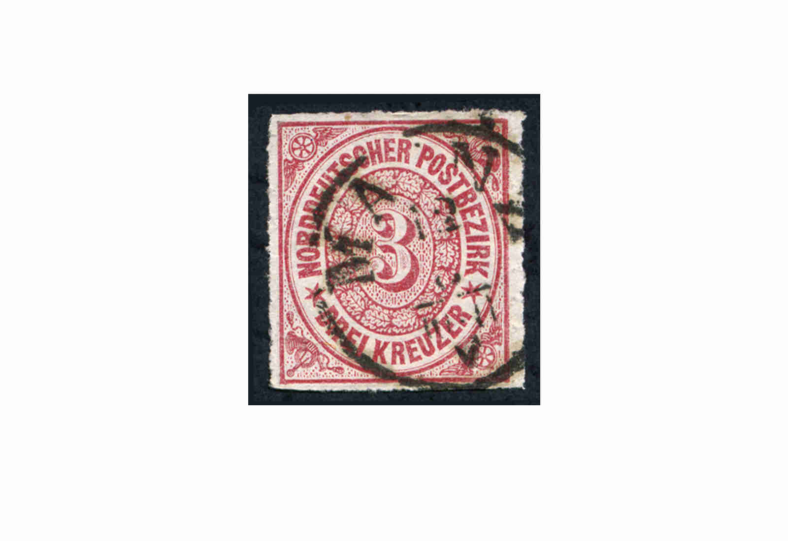 Briefmarke Altdeutschland Norddeutscher Bund Freimarke 1868 Michel-Nr. 9 gestempelt