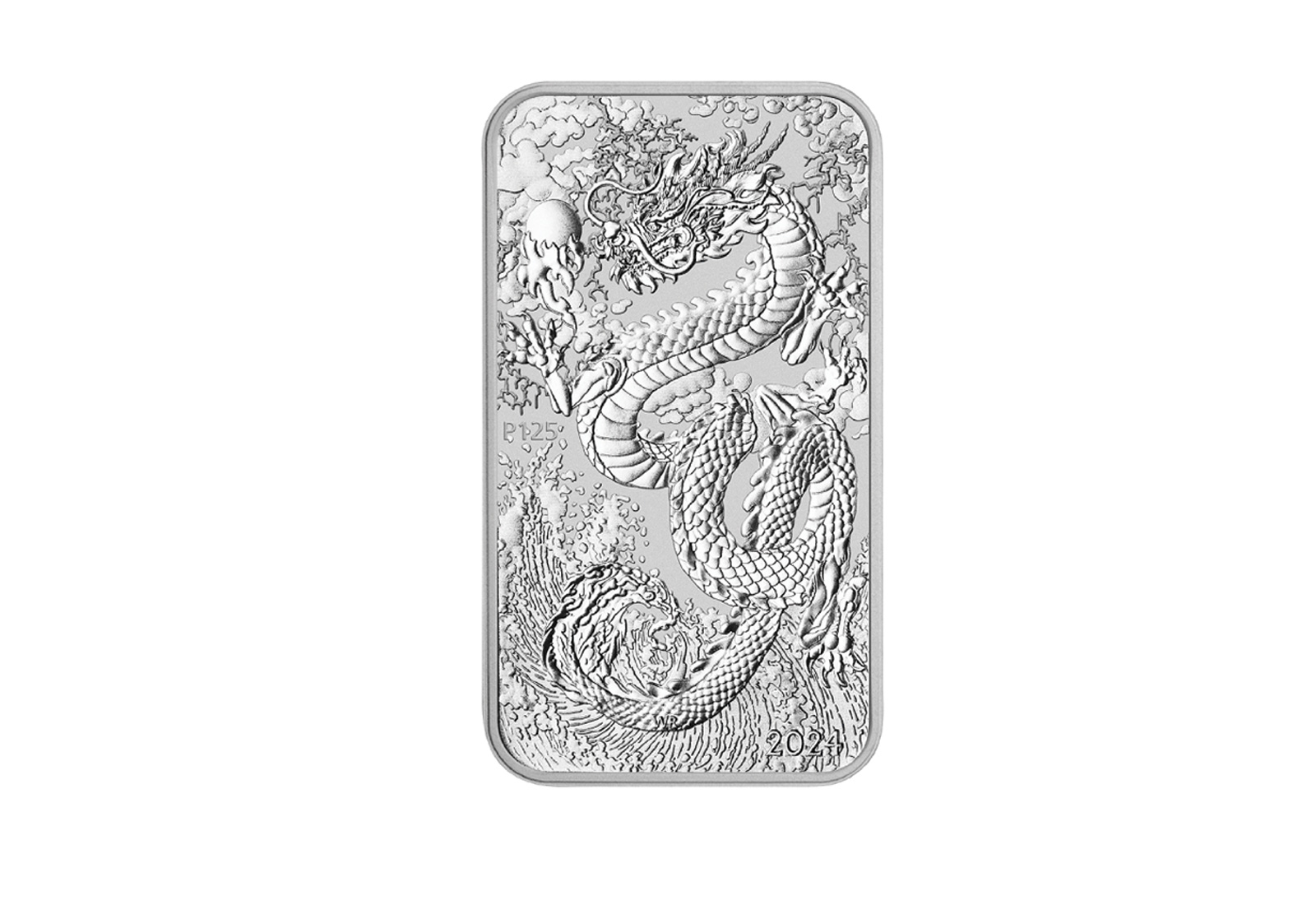 Drachen 1 oz Silberbarren 2024 Australien