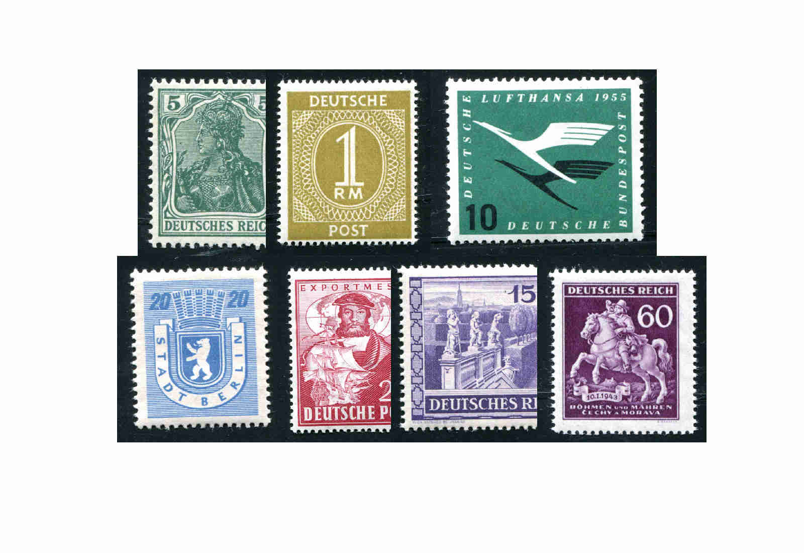 DDR und SBZ Top-Sortiment 500 verschiedene Marken postfrisch und gestempelt