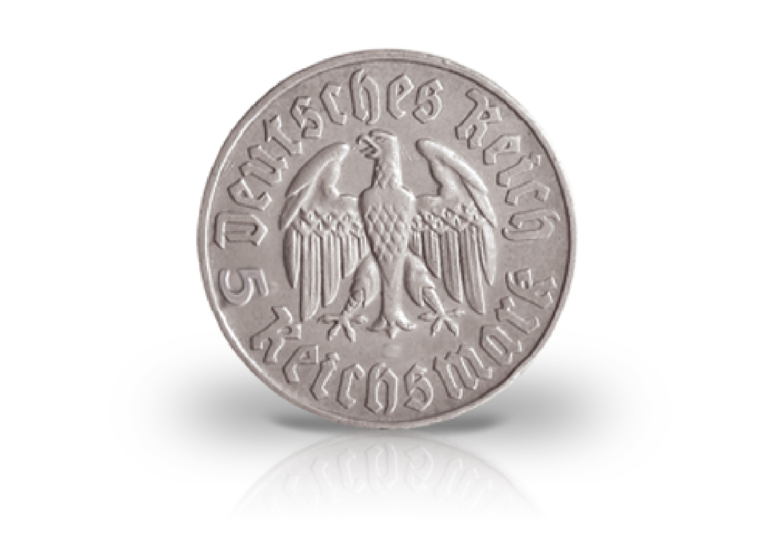 5 Reichsmark 1933 Drittes Reich Martin Luther Jaeger-Nr. 353