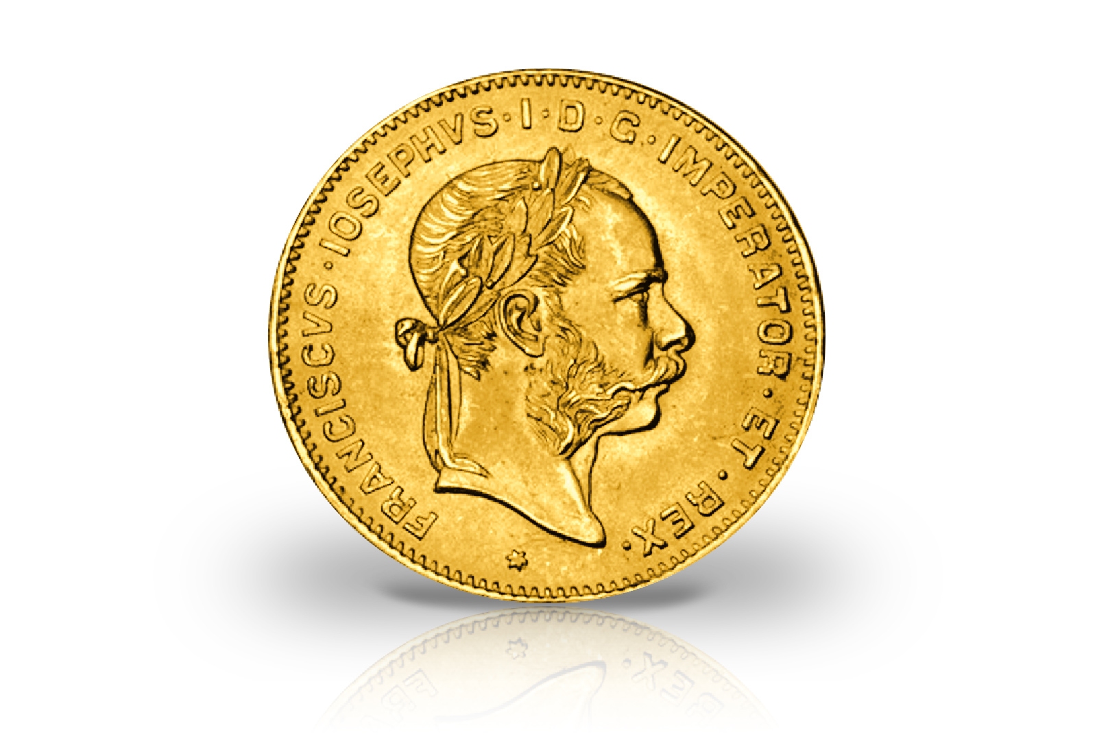 4 Florin/Gulden Goldmünze 1892 Österreich-Ungarn