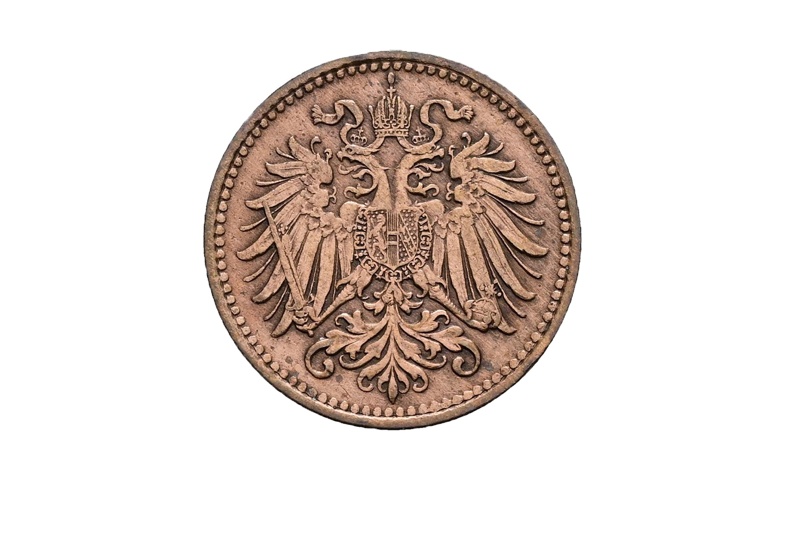1 Heller Österreich 1848-1916 ANK 58 Kupfer