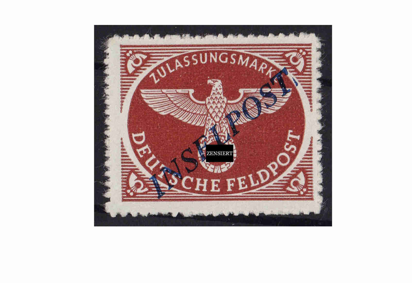 DR Feldpost MiNr.: 9 ** gp Insel Rhodos 1944
